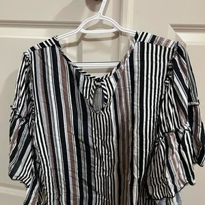 Flutter Sleeve Blouse